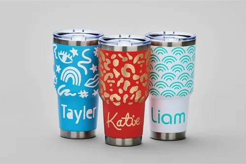 Vista 4 de Cricut Vinilo permanente inteligente para Cricut Explore 3 y Maker 3, crea proyectos de bricolaje, calcomanías, calcomanías y más, para todo