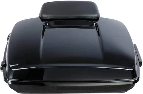 Vista 7 de TCT-MOTORPARTS Paquete turístico de 5.5 pulgadas con almohadilla de respaldo para Harley Touring modelos Road King, Road Glide, Street Glide