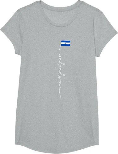 Vista 74 de Camiseta con la bandera salvadoreña de El Salvador