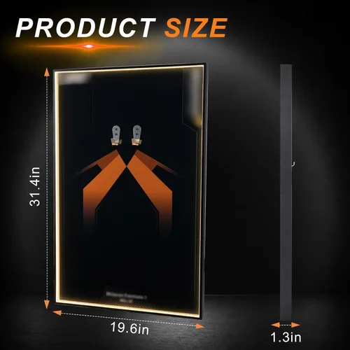 Vista 2 de Pantalla de pared con luz LED para Lego Technic 42228 McLaren MCL39 B