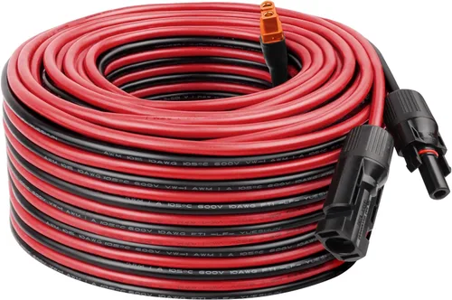 Vista 20 de MOOKEERF Cable solar a XT60i – 2 piezas de panel solar de 2 pies a XT60i adaptador adaptador cable de extensión para estación de energía portátil