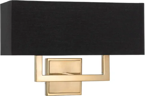 Vista 10 de Kira Home Haven - Aplique de pared moderno de mediados de siglo con 2 luces Níquel cepillado