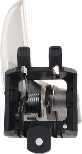 Vista 3 de Para Buick Rendezvous 2002-2007 Manija de puerta interior delantera o trasera, lado del conductor gris Con botón de bloqueo de puerta