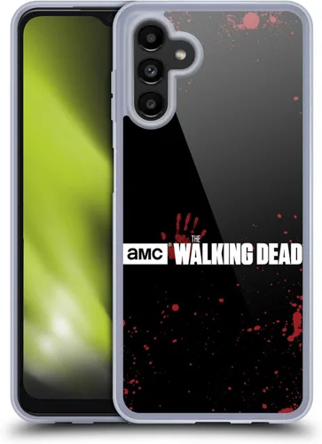Vista 18 de Head Case Designs Carcasa de gel suave con logotipo AMC The Walking Dead Black compatible con Samsung Galaxy A13 5G (2021)
