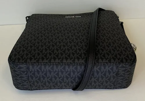 Vista 9 de Michael Kors MICHAEL Michael Kors Jet Set - Bandolera grande de viaje con gancho para monedero SM TZ