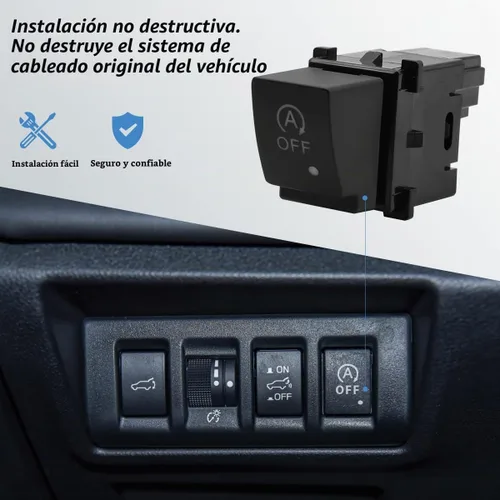 Vista 4 de Eliminador de parada de arranque automático para Subaru Forester Legacy Outback, controlador/cancelador/desactivar/eliminar para 2019-2023 Forester
