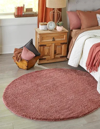 Vista 18 de Unique Loom Shaggy Chic Collection Alfombra de área, lanudo (2' x 3' 1", rectangular, azul arándano)