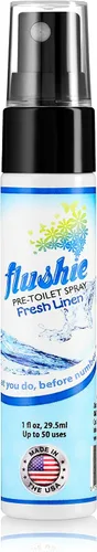 Vista 22 de Flushie - Aerosol preinodoro para desodorante de olores de inodoro... (lavanda, paquete de 2)