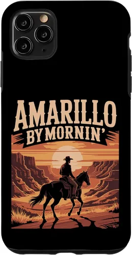Vista 13 de Amarillo by Mornin Folk Style Western Country Music Case for iPhone 17
