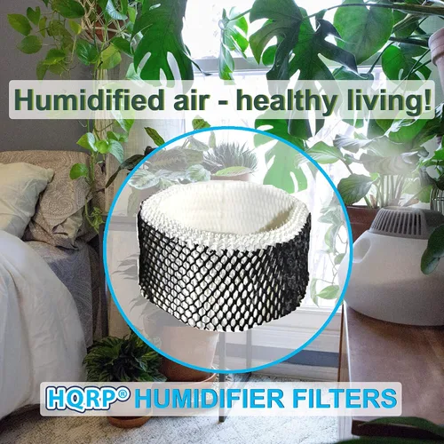 Vista 7 de HQRP HWF62 - Filtro de mecha humidificador A para Holmes HWF62 HWF62CS HM1275 HM1280 HM1281 HM1285 HM1290 HM1295 HM1296 HM1297 HM1230 HM1245 HMM1245