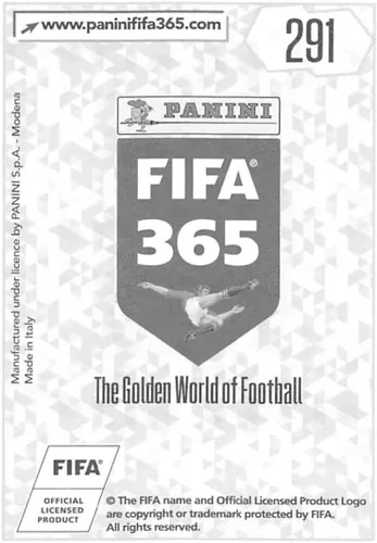 Vista 2 de Pegatinas de fútbol Panini FIFA 365 2017-18 #291 Omer Toprak Borussia Dortmund oficial más pequeño que una tarjeta de intercambio en estado crudo