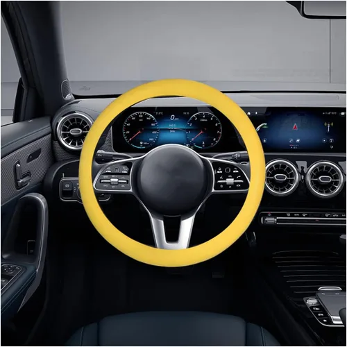 Vista 7 de AICEL Funda de silicona para volante de 14 pulgadas, protector