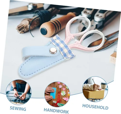 Vista 3 de EXCEART 1 Unidades Tijeras De Costura Tijeras De Costura Bordado Tijeras Multitools Tijeras De Costura Tijeras De Sastre Herramientas De Bordado DIY
