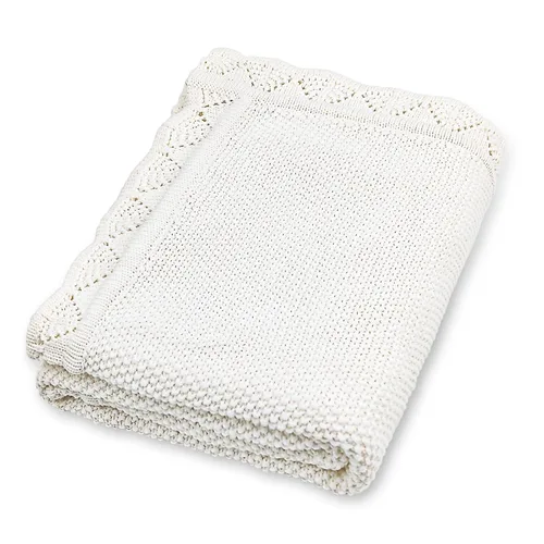 Vista 7 de YOYI YOYI Manta de punto para bebé, mantas de algodón orgánico para bebé, mantas de punto trenzado neutro suaves para niñas y niños, color verde, 40