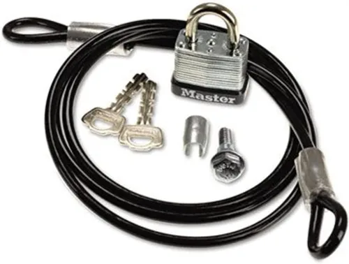 Vista 2 de Master Lock Candado de combinación de seguridad general de 1-78In (48Mm) con función de control dominante