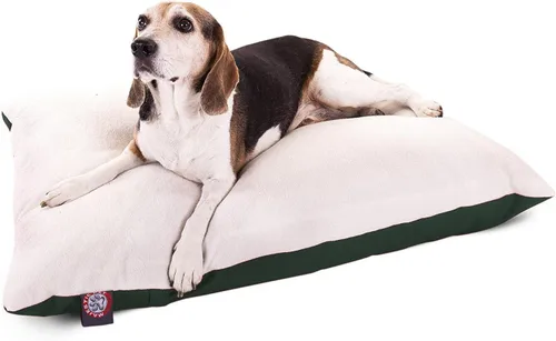 Vista 11 de Majestic Pet Cama rectangular para perros tamaño mediano, lavable, funda extraíble, cama para mascotas, cama para jaula para perros, cama de gran