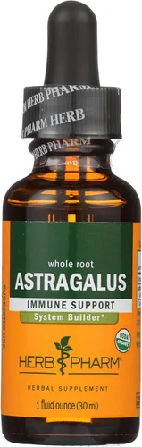 Vista 4 de Herb Pharm Extracto Líquido Orgánico Certificado de Astrágalo para Apoyo al Sistema Inmunológico - 1 Oz