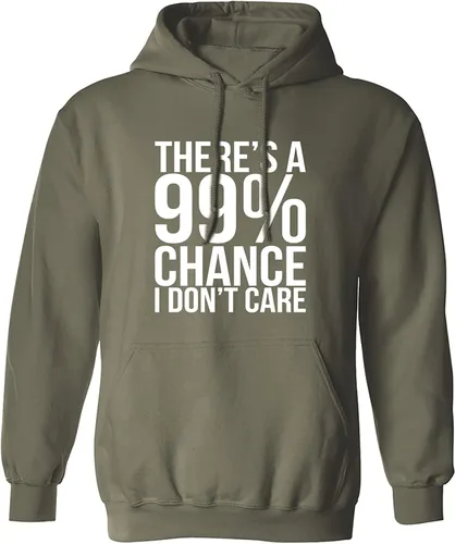 Vista 7 de zerogravitee Sudadera con capucha para adultos con 99% de posibilidades de que no me importe