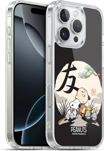 Vista 86 de Carcasa de gel para iPhone 7 Plus/iPhone 8 Plus, diseño de Snoopy Oriental de Peanuts, Badges