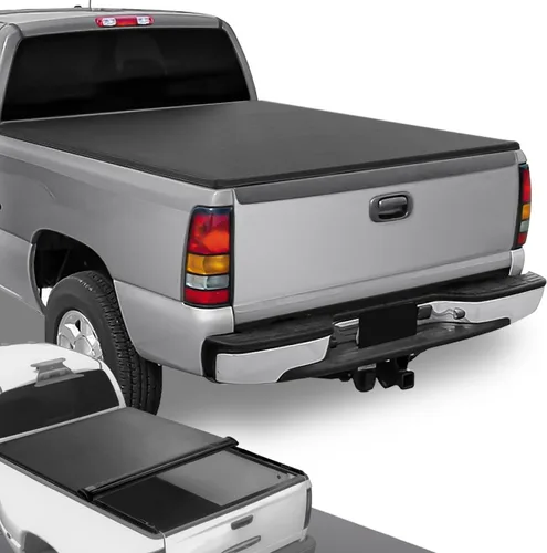 Vista 19 de DNA MOTORING TTC-RU-031 - Cubierta suave enrollable para caja de camioneta compatible con plataforma Fleetside/Styleside de 5 pies y 7.5 pulgadas