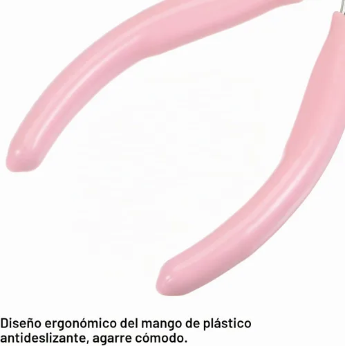 Vista 5 de HARFINGTON Alicates de precisión laterales de corte diagonal de 4.5 pulgadas con mango de plástico rosa para manualidades, fabricación de joyas