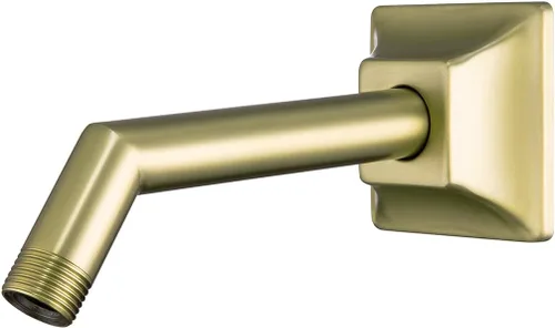 Vista 11 de SE91078-16BG - Brazo de ducha con brida, acero inoxidable cepillado de 16 pulgadas, brazo de extensión de cabezal de ducha montado en la pared