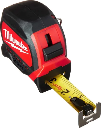 Vista 5 de Milwaukee Tool 48-22-7125 - Cinta métrica magnética de 25 pies x 1.83 pulgadas