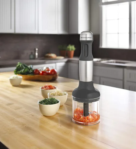 Vista 7 de Batidora de mano KitchenAid khb2351, 3 velocidades, Plateado Contour