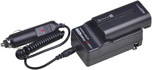 Vista 3 de Paquete de 2 baterías NP-F550/NP-F570 y cargador rápido para Sony NP-F330 NP-F530 NP-F570 NP-F730 NP-F750 Hi-8 GV-D200 D800 TRV81 CCD-SC55 CCD-TRV81