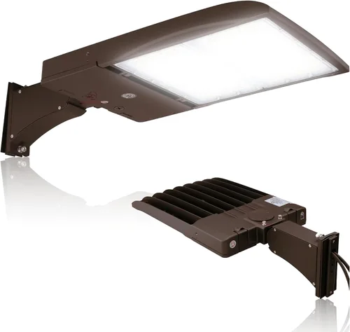 Vista 43 de RuggedGrade Vatiaje de luz LED NextGen IV de 100 W para estacionamiento Negro