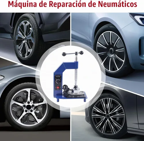 Vista 6 de YIYIBYUS Kit de máquina de reparación automática de neumáticos, 110 V, ajustable, regular, temperatura constante, kit de herramientas de reparación
