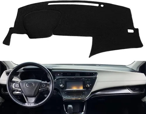 Vista 7 de Funda para salpicadero de ajuste personalizado para Toyota Avalon 2005 2006 2007 2008 2009 2010 con recorte para altavoz, protector de alfombrilla