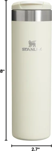 Vista 7 de [Usado] Botella Stanley AeroLight Transit 20 oz con tapa de bebida con cierre a prueba de fugas, botella de agua o taza de café de viaje ligera