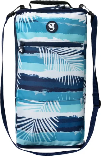 Vista 19 de geckobrands Verticool Cooler - Bolsa térmica suave portátil aislada con correa ajustable para el hombro, capacidad para 9 latas o 2 botellas
