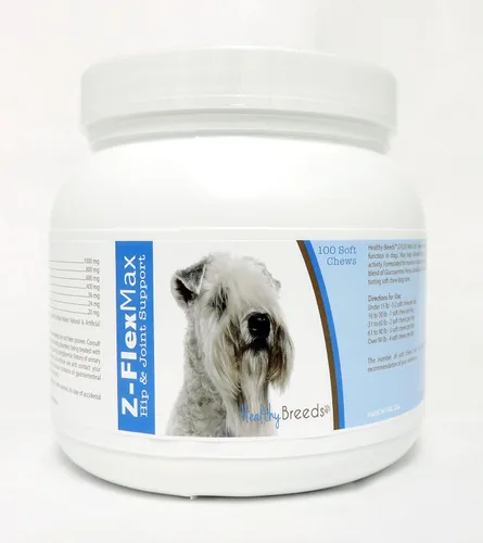 Vista 12 de Healthy Breeds Afghan Hound Z-Flex Max - Masticables suaves para cadera y articulaciones, 100