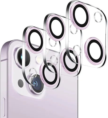 Vista 54 de Dengduoduo Paquete de 3 protectores de lente de cámara de vidrio templado para iPhone 15 de 6.1 pulgadas y para iPhone 15 Plus de 6.7 pulgadas