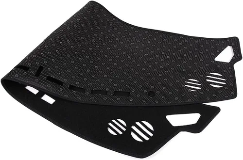 Vista 6 de CHEAYAR Cubierta protectora para tablero de salpicadero, cubierta solar compatible con Subaru BRZ 2013-2020, tapete interior para tablero