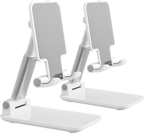 Vista 8 de Soporte para Teléfono de Escritorio, MT-6 Soporte para Teléfono Celular para Escritorio Soporte Universal para Teléfono Celular Plegable y Ajustable