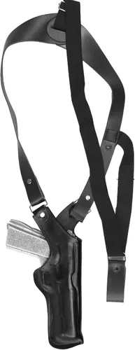 Vista 5 de YT HOBBY Funda vertical de cuero para pistola Beretta 92FS, Glock 17/26/43, Taurus G2C, S&W M&P 2.0