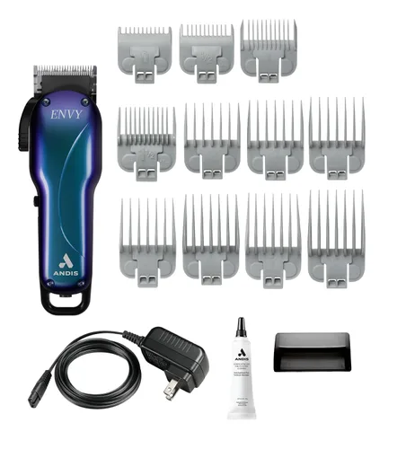 Vista 2 de Andis 560968 Edición Limitada Galaxy Envy Li Afeitadora Inalámbrica, Afeitadora de Cabello Recargable, Hoja Ajustable, Corte Cerrado Sin Espacios