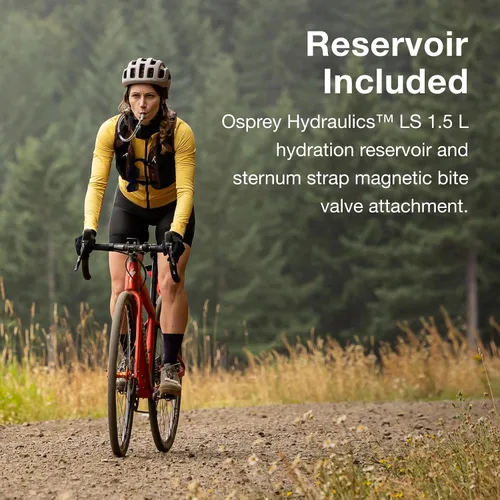 Vista 4 de Osprey Escapist Velocity - Mochila de hidratación para bicicleta (6 litros), con depósito hidruálico