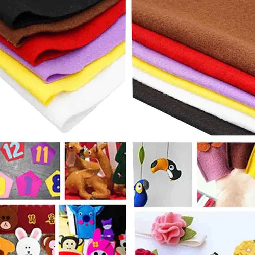 Vista 4 de The Yard - Tela de fieltro para manualidades, grosor de 0.063 in, 36 x 72 pulgadas, tela de fieltro suave y duradera para costura, manualidades