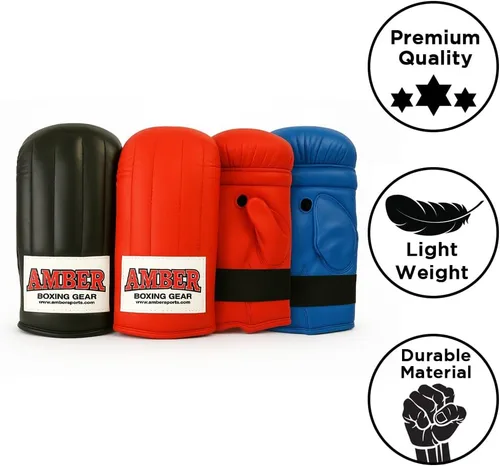Vista 2 de Extreme Boxing Bag Gloves Premium Quality Leather, Enhanced Protection, Comfort Fit, Versatile Use, Professional-Grade Performance
