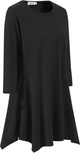 Vista 3 de Topdress Vestido tipo túnica holgada de manga 34 para mujer