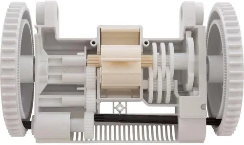 Vista 4 de Frame The Pool Cleaner de 2 ruedas, color blanco