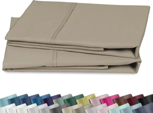 Vista 28 de Fundas de almohada de algodón de 400 hilos 01 - Blanco