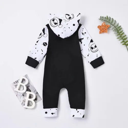 Vista 3 de Zusnxaxe Traje de traje de bebé recién nacido, uniforme de murciélago de astronauta, ropa de prisionero con sombrero