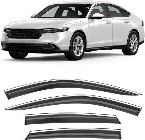 Vista 44 de Deflectores de ventana irrompibles con cinta para Chevrolet Equinox 2025-2026
