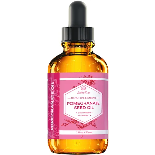 Vista 2 de Aceite de semilla de granada, N.° 1 Trusted Leven Rose 100% orgánico (prensado en frío, sin refinar), 2 onzas