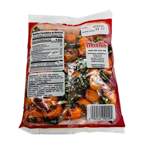 Vista 2 de Montes Damy - Caramelos crujientes de cacahuete (6.00 oz) (6 onzas), bolsa de dulces mexicanos, paquete múltiple de 3